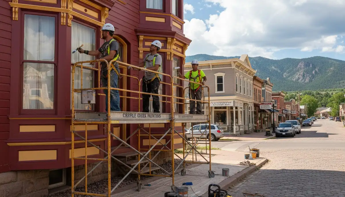Painting company service area in Colorado Springs, CO for house painting and exterior home painting