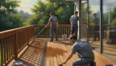 Deck painting service in Colorado Springs, CO by Colorado Springs Paint Pros