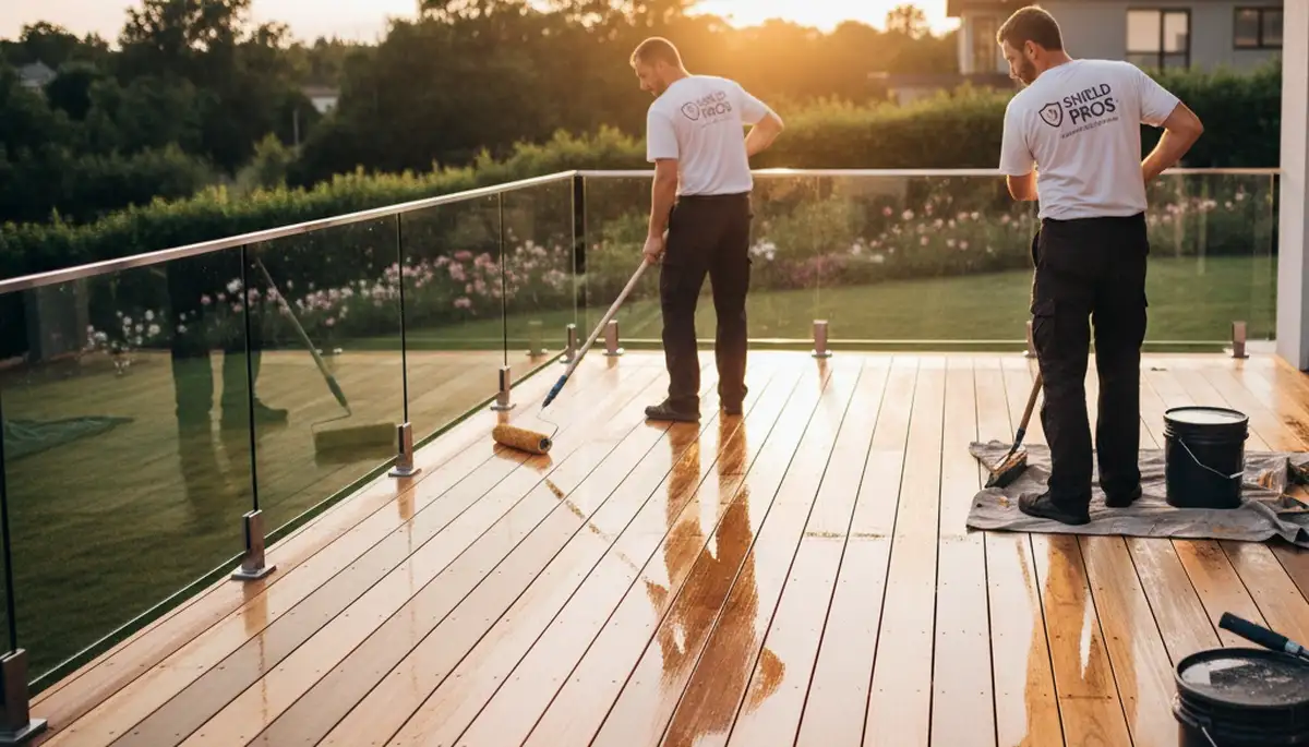 Professional deck sealing in Colorado Springs, CO protects wood from sun and snow damage