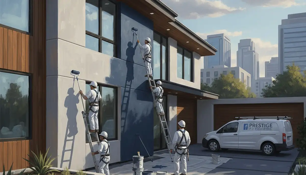 Exterior house painting in Colorado Springs, CO by professional painters