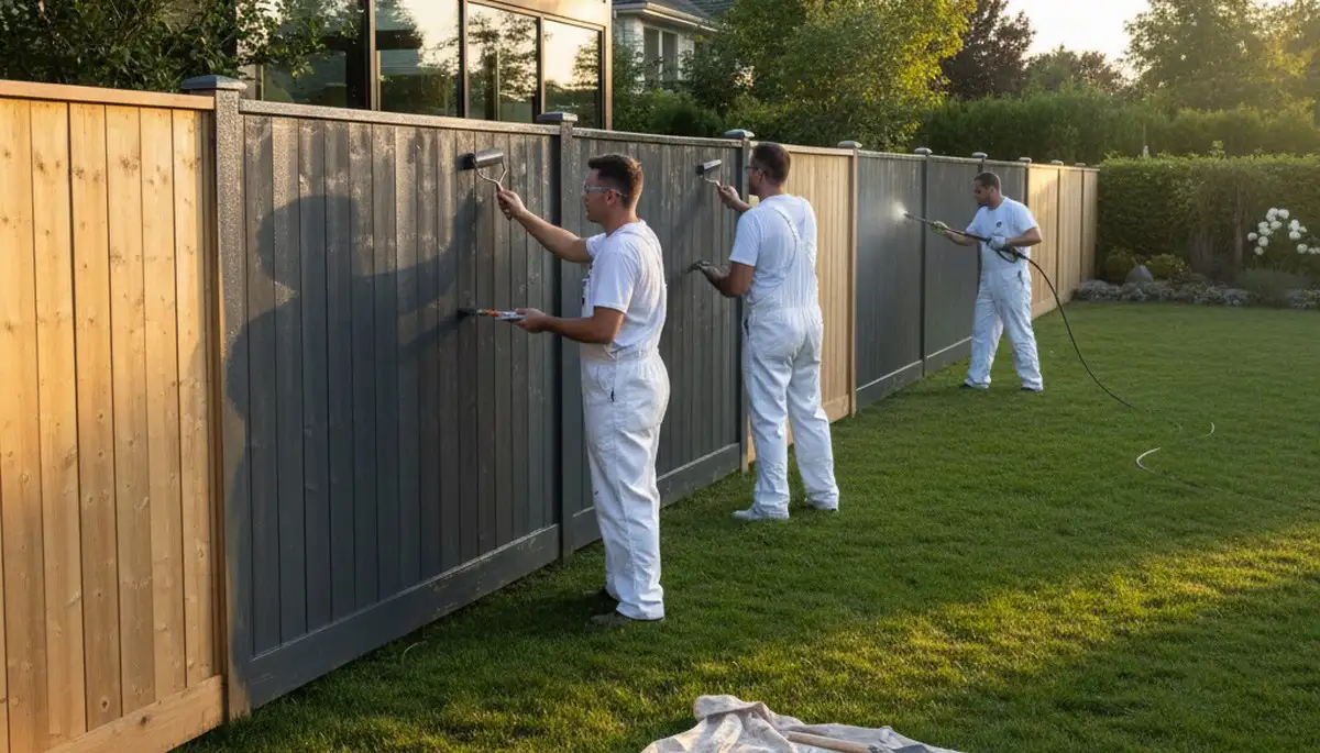 Fence painting in Colorado Springs, CO for durable curb appeal and weather protection