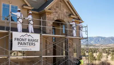 Colorado Springs, CO house painting company logo for interior and exterior painting services