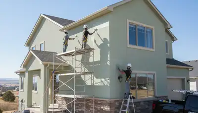 Painting contractor in Colorado Springs, CO providing residential house painting services