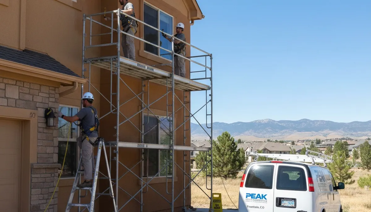 Colorado Springs, CO painting contractor for residential exterior and interior house painting services