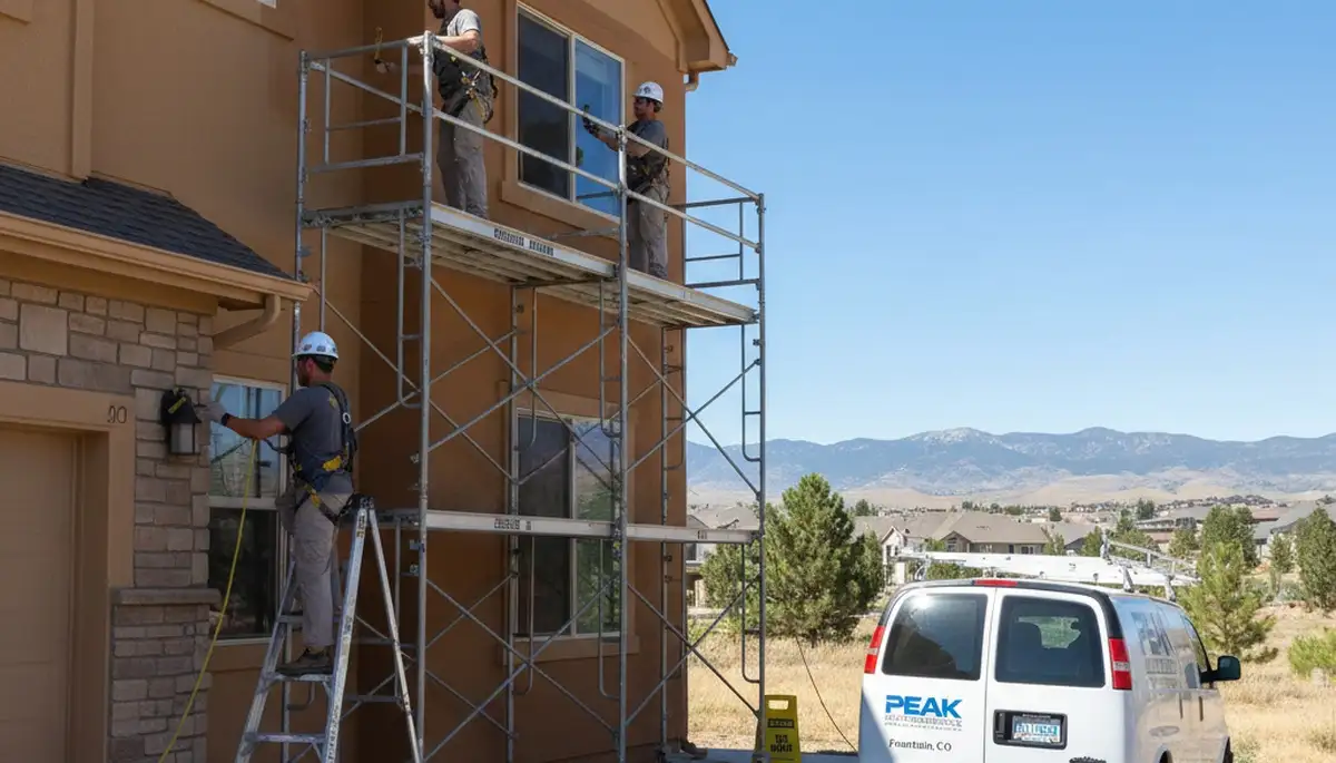 Colorado Springs, CO painting contractor for residential exterior and interior house painting services