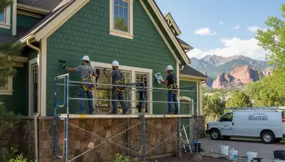Colorado Springs, CO painting contractor for residential interior and exterior house painting services