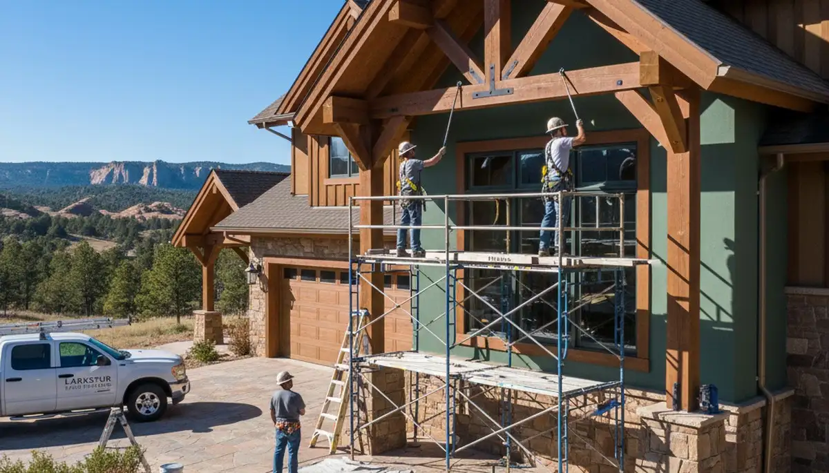 Painting contractor in Colorado Springs, CO serving residential interior and exterior painting jobs