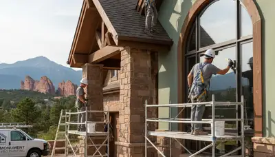 Colorado Springs, CO painting contractor providing professional house painting services for local homes