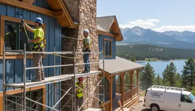 Professional painting crew serving Colorado Springs, CO with interior and exterior house painting services