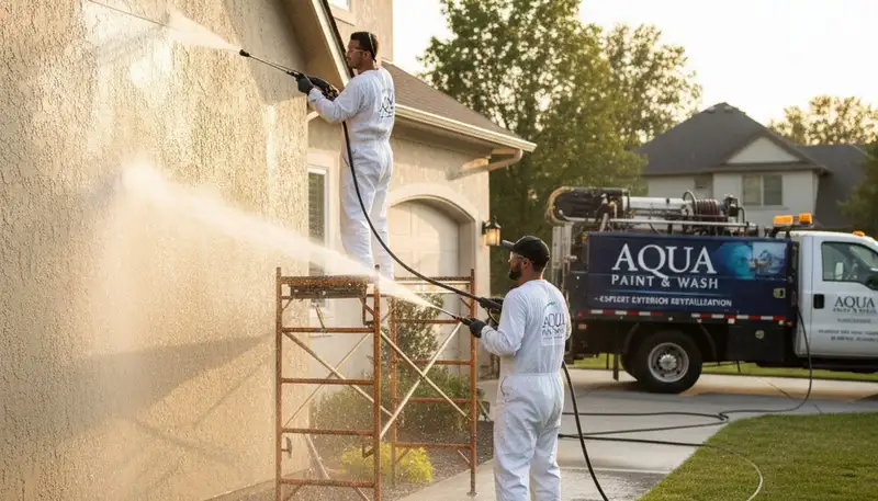Pressure cleaning service in Colorado Springs, CO for exterior home surfaces and buildup removal