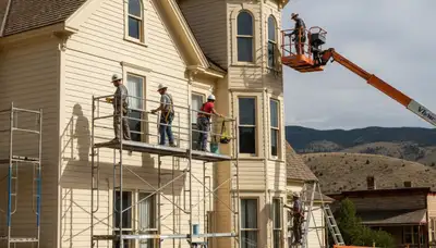 Painting contractor in Colorado Springs, CO providing professional house painting services