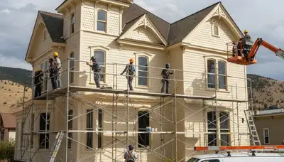 Painting contractor team serving Colorado Springs, CO for professional house painting services