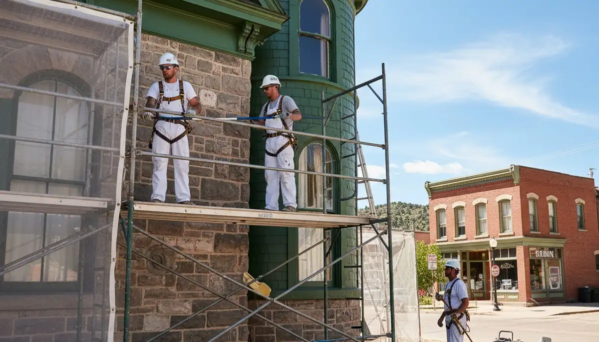 Painting crew in Colorado Springs, CO providing professional house painting services